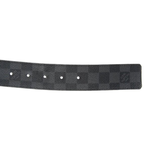 Louis Vuitton LV Initiales Silver Buckle Reversible Belt - Picture 4 of 5